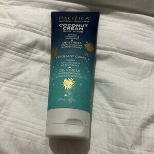 Pacifica Coconut Cream Body Scrub ~  6 oz ~ 100% VEGAN